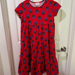 Hanna Anderson Twirl Power Strawberry Dress